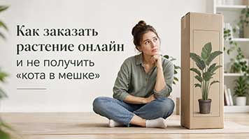Как заказать растение онлайн и не получить «кота в мешке»