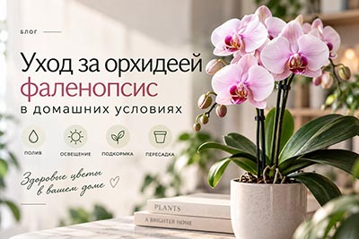 Уход за орхидеей фаленопсис в домашних условиях