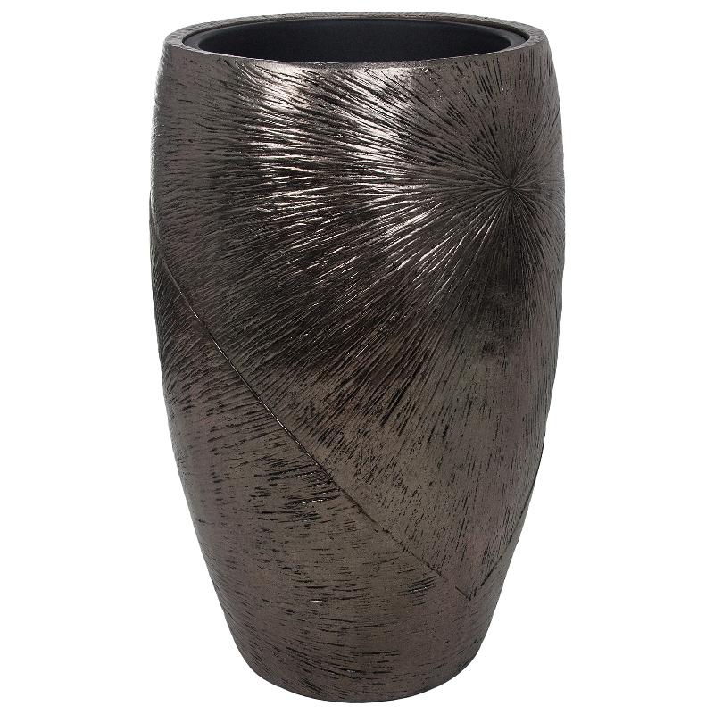 Pa-silverbrown Sunrays Vase D45_0